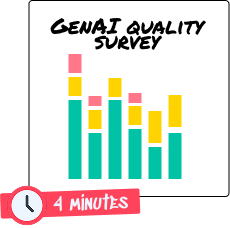 GenAI quality survey